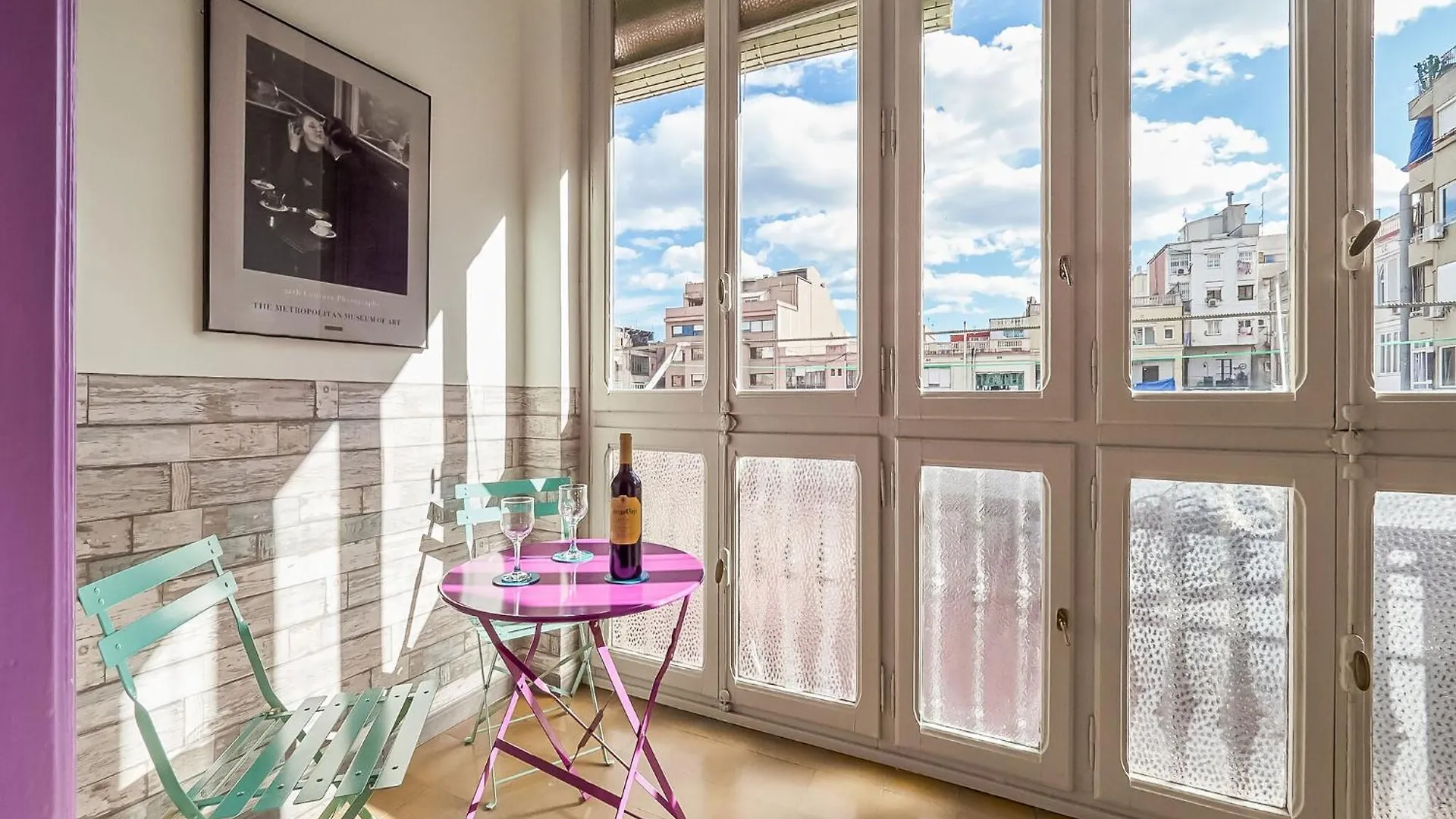 公寓 Modern Villa In Eixample With Sea Near 巴塞罗那 西班牙