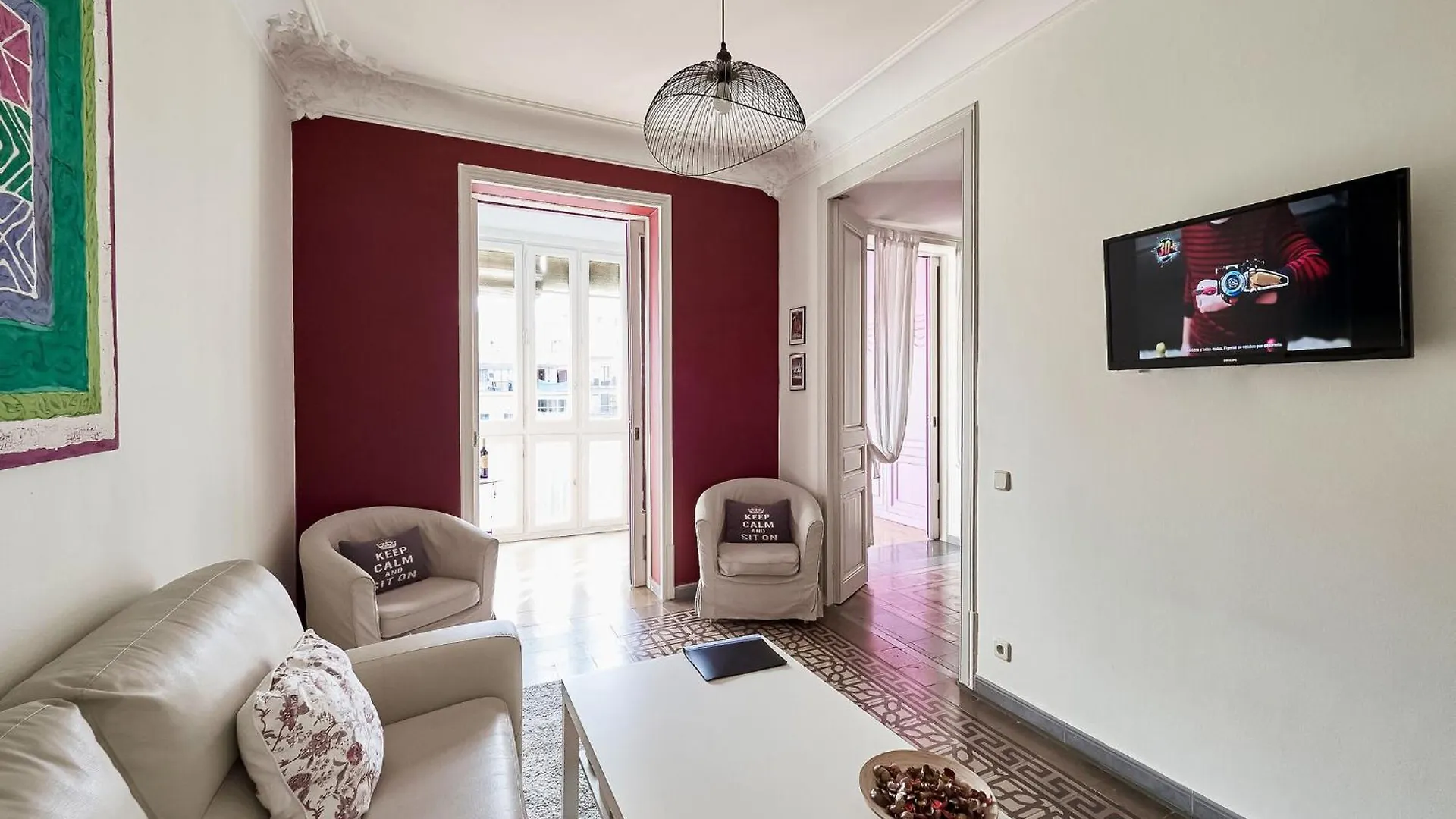 Modern Villa In Eixample With Sea Near Barcelona